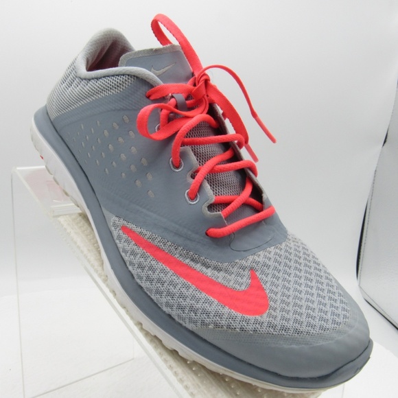 nike fs lite run 2 womens grey and pink